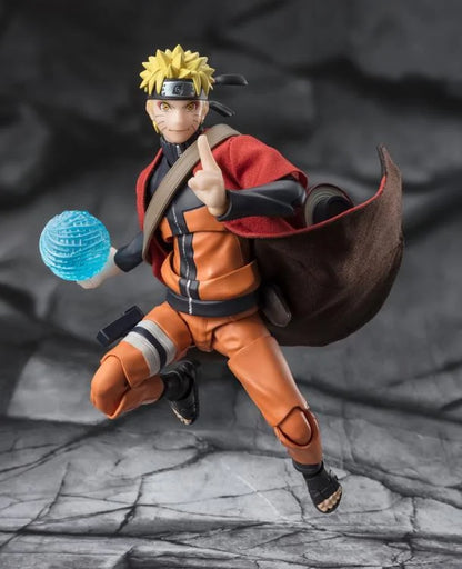 S.H.FIGUARTS NARUTO UZUMAKI SAGE MODE -SAVIOR OF KONOHA- NARUTO SHIPPUDEN ACTION FIGURE