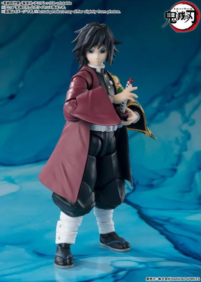 S.H.FIGUARTS GIYU TOMIOKA DEMON SLAYER: KIMETSU NO YAIBA ACTION FIGURE