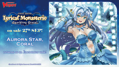 【VGE-DZ-LBT01】 Cardfight!! Vanguard Lyrical Booster: Lyrical Monasterio Sparkling Stars! Case