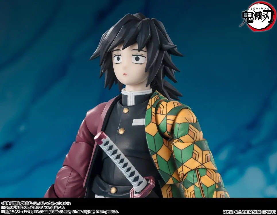 S.H.FIGUARTS GIYU TOMIOKA DEMON SLAYER: KIMETSU NO YAIBA ACTION FIGURE