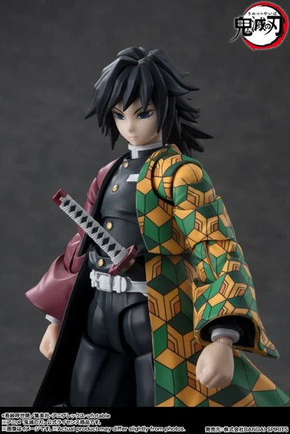 S.H.FIGUARTS GIYU TOMIOKA DEMON SLAYER: KIMETSU NO YAIBA ACTION FIGURE