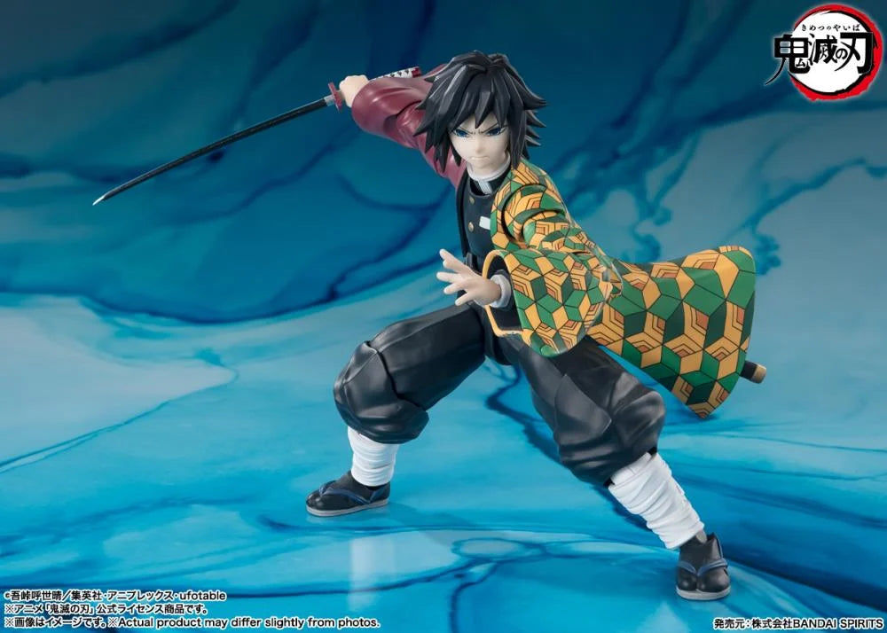 S.H.FIGUARTS GIYU TOMIOKA DEMON SLAYER: KIMETSU NO YAIBA ACTION FIGURE