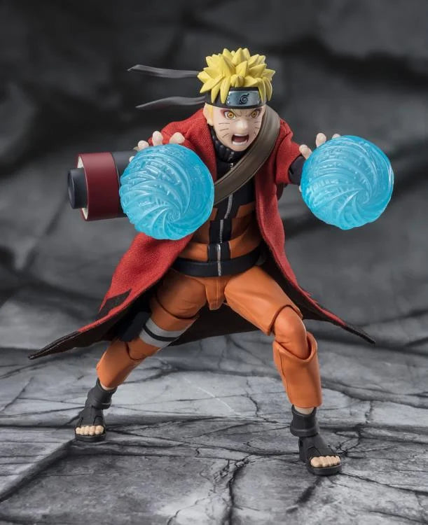 S.H.FIGUARTS NARUTO UZUMAKI SAGE MODE -SAVIOR OF KONOHA- NARUTO SHIPPUDEN ACTION FIGURE