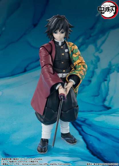 S.H.FIGUARTS GIYU TOMIOKA DEMON SLAYER: KIMETSU NO YAIBA ACTION FIGURE