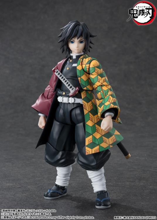 S.H.FIGUARTS GIYU TOMIOKA DEMON SLAYER: KIMETSU NO YAIBA ACTION FIGURE