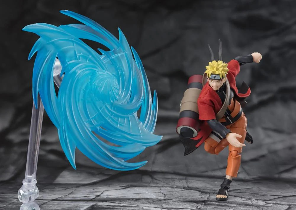 S.H.FIGUARTS NARUTO UZUMAKI SAGE MODE -SAVIOR OF KONOHA- NARUTO SHIPPUDEN ACTION FIGURE