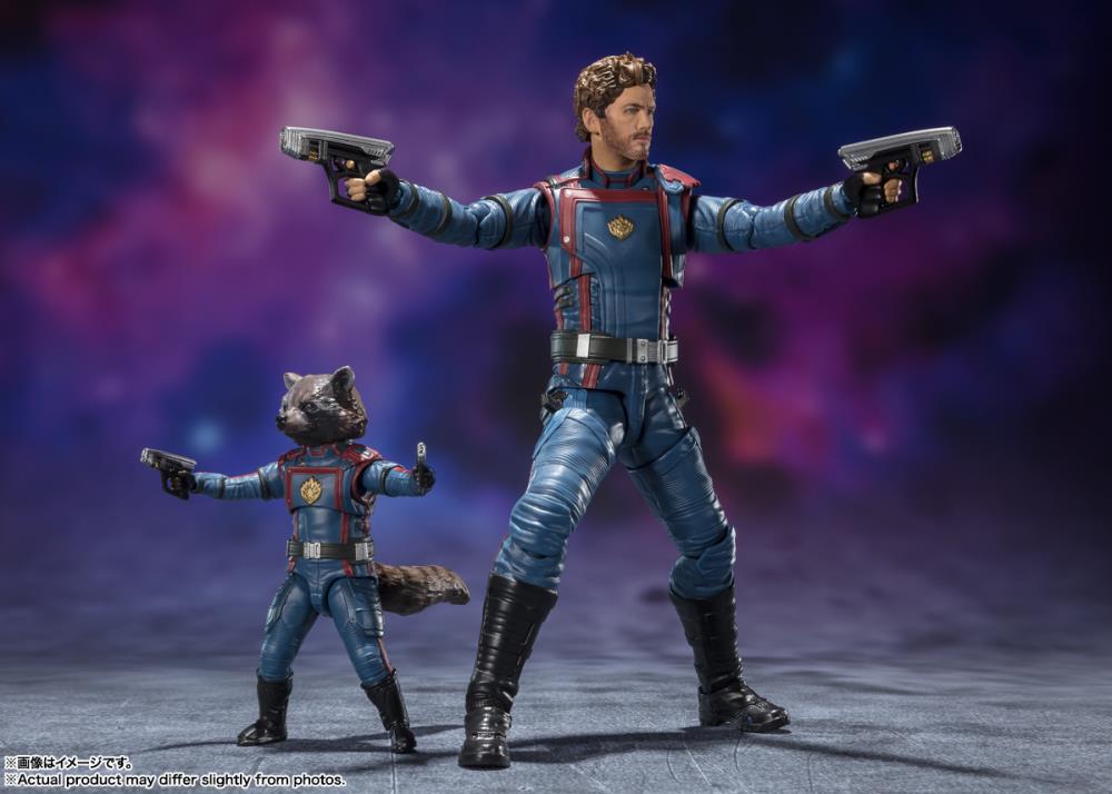 Guardians of the Galaxy Vol. 3 S.H.Figuarts Star-Lord & Rocket Raccoon